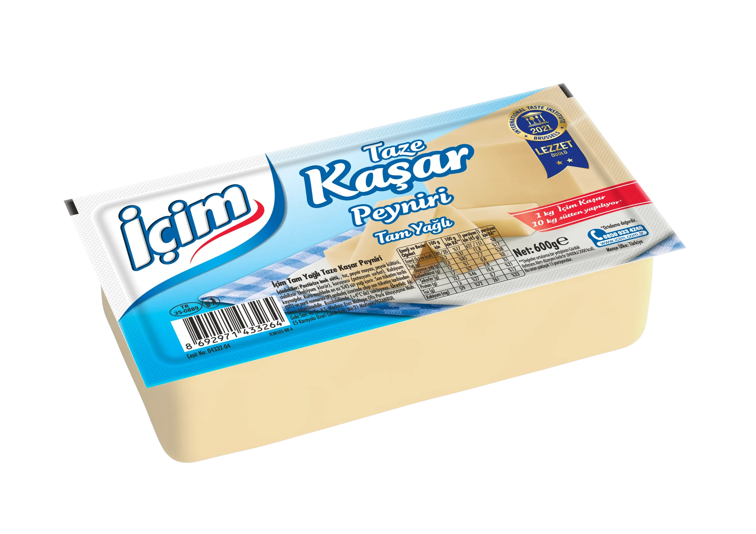 İcim Kashar Cheese