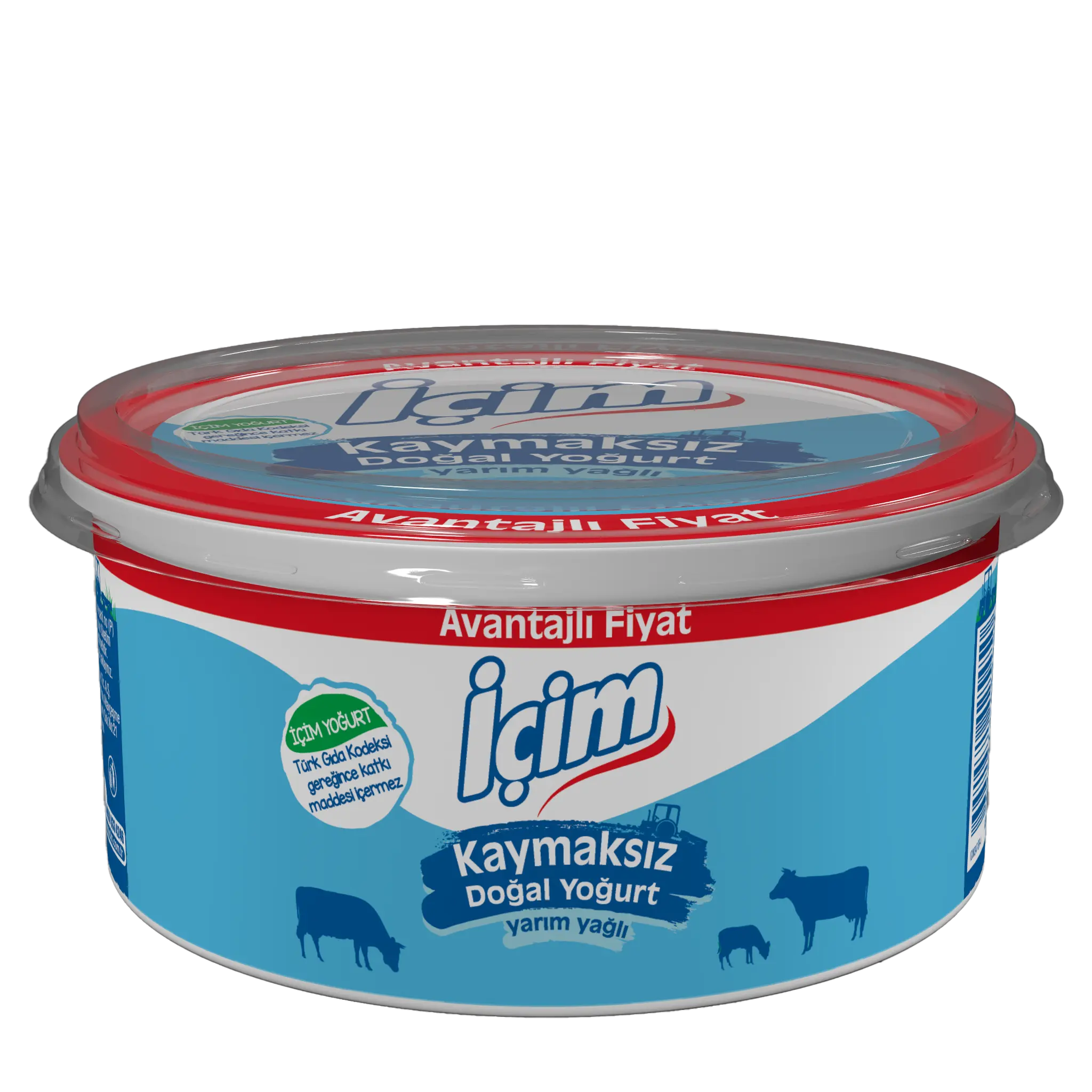 İçim Cream Free Half Fat Yogurt