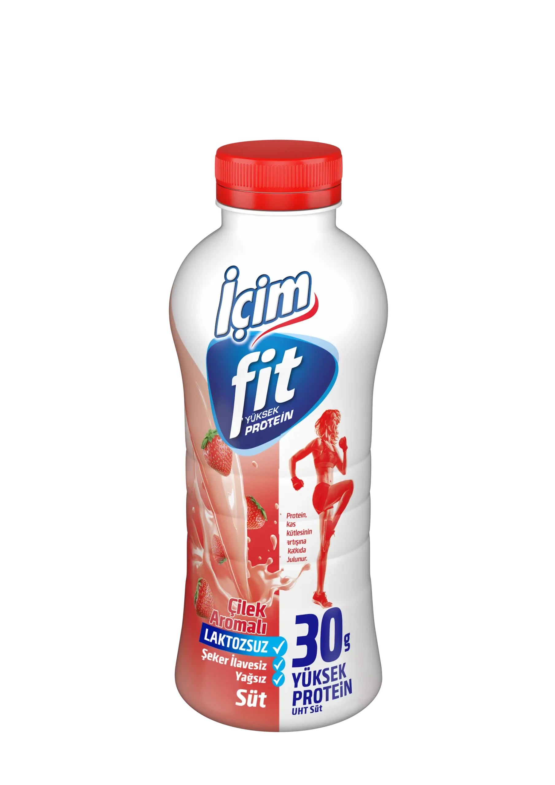 İçim Fit Strawberry Protein Milk 500 Ml