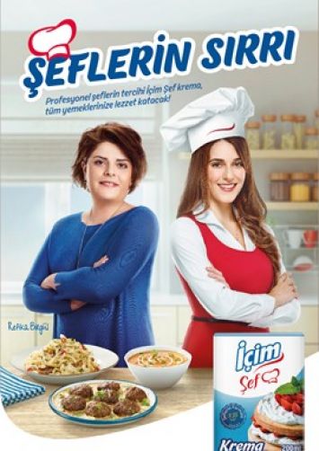 The Secret of Chefs, İçim Şef Cream, Now on the Shelves!