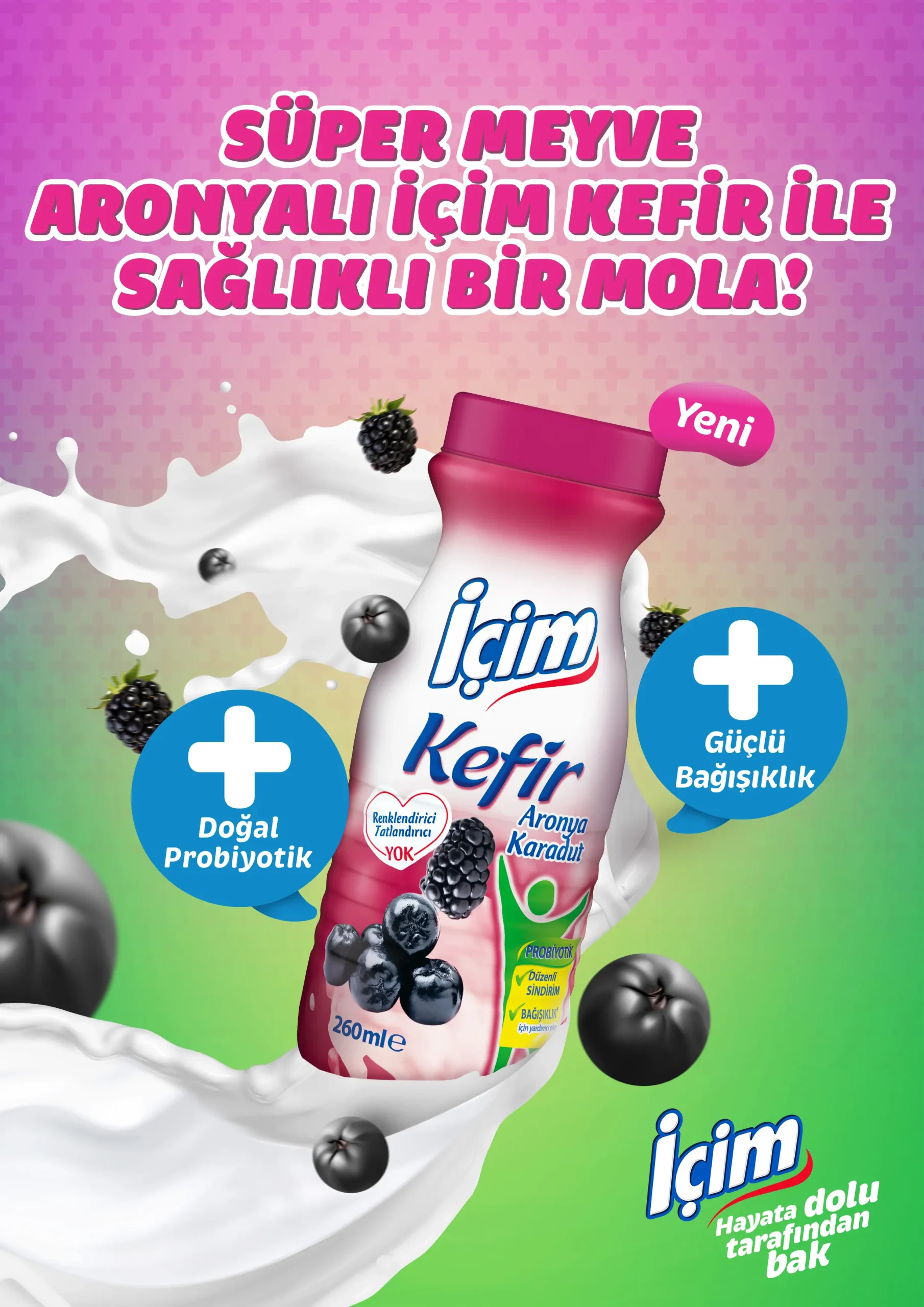 İçim Launches Turkey’s First Aronia-Blackberry Kefir