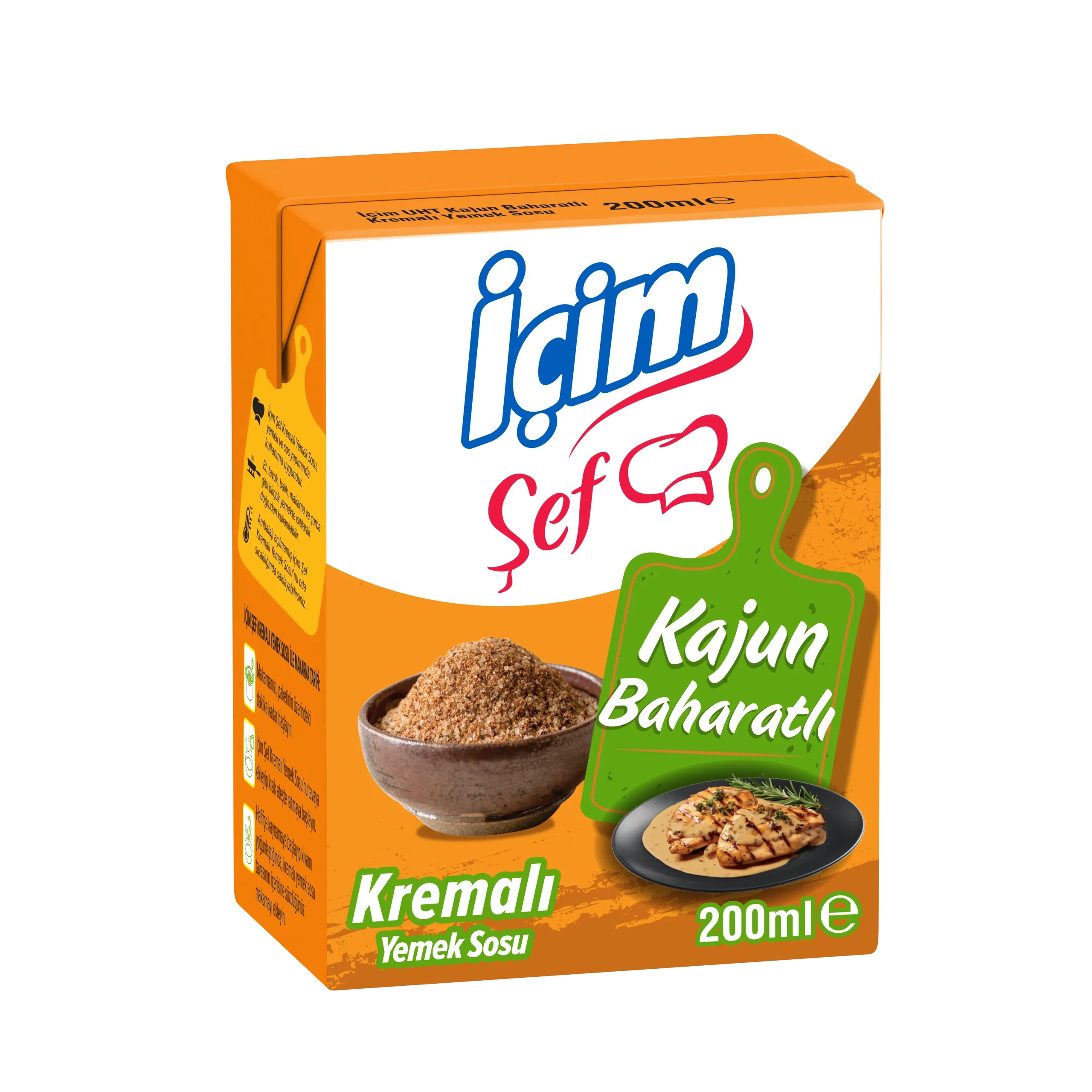 İçim Şef Kajun Baharatlı Kremalı Yemek Sosu