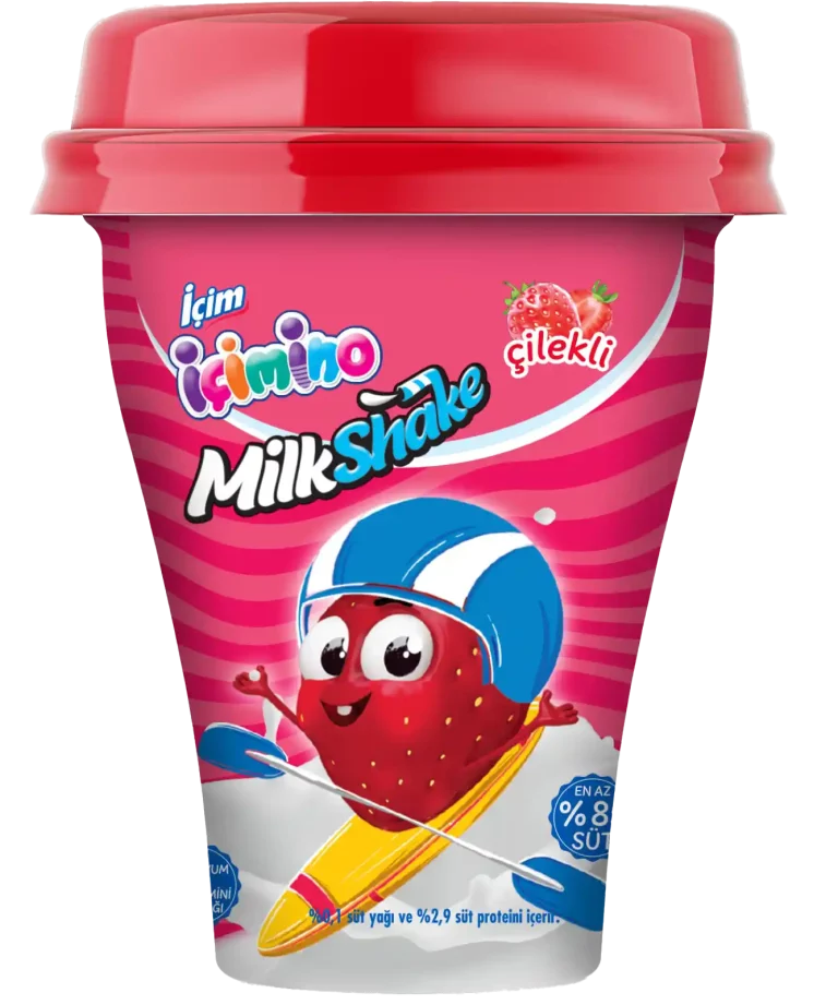 İçim İçimino Milkshake Çilekli 190ML